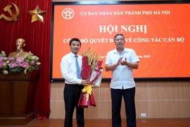 Ông Nguyễn Xuân Lưỡng làm Phó Giám đốc Sở Nội vụ Hà Nội
