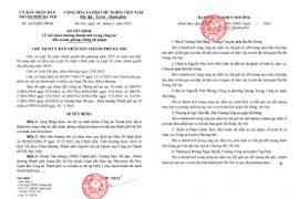 Chủ tịch UBND TP Hà Nội tặng bằng khen 6 cá nhân thuộc CATP