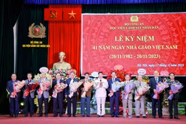 Học viện Cảnh sát nhân dân tri ân các thế hệ nhà giáo với 55 năm truyền thống vẻ vang