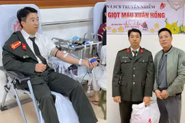 Thanh niên Công an Thủ đô hiến máu giúp nữ sinh viên điều trị kịp thời