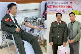 Thanh niên Công an Thủ đô hiến máu giúp nữ sinh viên điều trị kịp thời