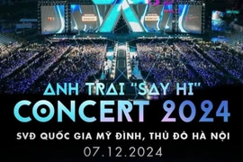"Anh trai Say hi" Hà Nội - Concert 3,4 sắp diễn ra ở sân vận động Mỹ Đình