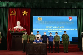 Mô hình hiệu quả của Thanh niên Công an Thủ đô giúp làng quê yên bình, phát triển