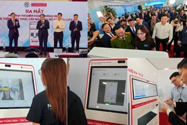 Cận cảnh kiosk thông minh chứng thực điện tử chỉ mất 3 đến 5 phút ở Hà Nội