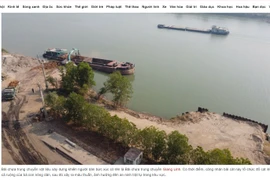 Làm rõ thông tin "Ba bãi cát không phép tung hoành" dọc sông Đuống
