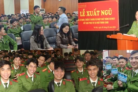 219 hạ sỹ quan, chiến sỹ hoàn thành thực hiện nghĩa vụ tham gia CAND