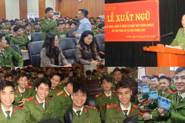 219 hạ sỹ quan, chiến sỹ hoàn thành thực hiện nghĩa vụ tham gia CAND