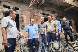 Lãnh đạo TP Hà Nội chỉ đạo làm rõ nguyên nhân, khắc phục hậu quả vụ cháy ở ngõ 43 Trung Kính