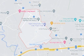 Huyện Thạch Thất sắp đấu giá gần 2.500m2 đất ở 