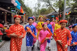 Phố Sách Xuân Giáp Thìn 2024 đặc sắc khai mạc ngày 5/2 ở Hà Nội