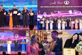 Vinh danh 10 nhà khoa học trẻ đoạt Giải thưởng Quả cầu vàng năm 2025