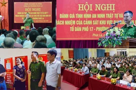  Công an quận Hà Đông, Hà Nội: Tổ chức hội nghị mời người dân "chấm điểm" Cảnh sát khu vực