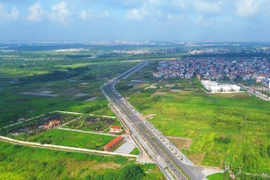 Hà Nội có thêm tuyến đường 4 làn xe ở xã Phúc Thịnh