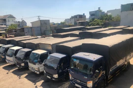 Chấm dứt hoạt động bãi đỗ xe tải phía Nam Hà Nội