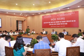 Hà Nội yêu cầu tăng tốc triển khai để người dân hưởng thụ lợi ích lâu dài của Đề án 06