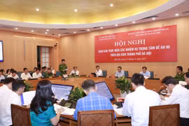 Hà Nội yêu cầu tăng tốc triển khai để người dân hưởng thụ lợi ích lâu dài của Đề án 06