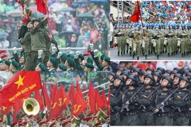 Hình ảnh hùng tráng, xúc động trong lễ diễu binh, diễu hành kỷ niệm 70 năm Chiến thắng Điện Biên Phủ