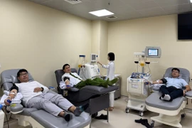 Cán bộ, giảng viên Học viện Cảnh sát nhân dân hiến máu kịp thời giúp người bệnh