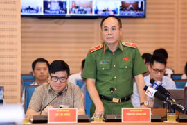 Phó Giám đốc CATP Hà Nội trả lời về các vấn đề nóng đang được dư luận quan tâm