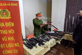 Hà Nội đôn đốc việc thi hành Luật Quản lý, sử dụng vũ khí, vật liệu nổ và công cụ hỗ trợ 