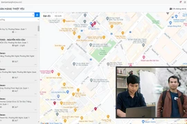 Quen nhau qua mạng thời Covid-19, 2 bạn trẻ 9x quyết làm bản đồ điểm bán hàng thiết yếu phục vụ nhân dân TP.HCM