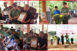 Tuổi trẻ Công an nhân dân thắp lửa tri ân, trao yêu thương nơi vùng phên dậu Tổ quốc 