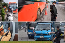 Xem 7 "Tổ liên quân" CATP Hà Nội đảm bảo an ninh trật tự, an toàn giao thông cửa ngõ Thủ đô