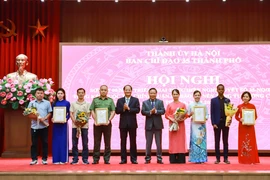 An ninh Thủ đô đạt giải Nhất cuộc thi chính luận về bảo vệ nền tảng tư tưởng của Đảng lần thứ ba của Hà Nội