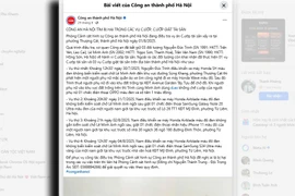 Chủ tịch Hà Nội khen thưởng đột xuất 6 cá nhân thuộc Công an Thủ đô