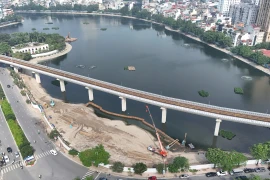 UBND quận Đống Đa nói gì về thông tin tạm lấp hồ Đống Đa để cải tạo?