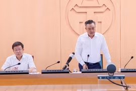 Chủ tịch Hà Nội chủ trì họp tháo gỡ khó khăn, tăng tốc giải ngân đầu tư xây dựng cơ bản