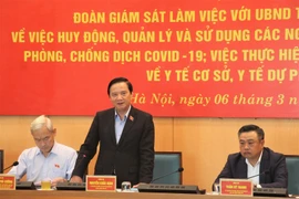 Phó Chủ tịch Quốc hội đánh giá Hà Nội có đóng góp thiết thực trong phòng chống Covid-19