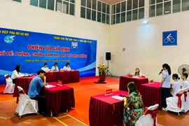 Hà Nội tổ chức mô hình "Phiên tòa giả định" cho học sinh toàn thành phố