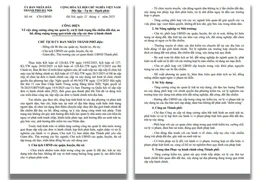 Hà Nội: Sẽ xử lý nghiêm việc lấn chiếm đất đai trong quá trình sắp xếp đơn vị hành chính