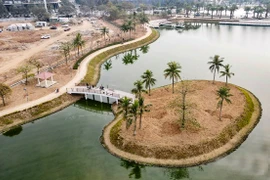 Công viên hồ Phùng Khoang sẽ phục vụ nhân dân trước ngày 20/01