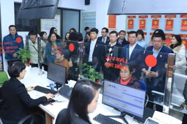 Khai trương thêm một Trung tâm phục vụ hành chính liên phường ở Hà Nội