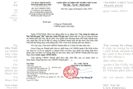 Hà Nội: Làm rõ thông tin "giả danh công an thu phí lốt bán cây cảnh Tết giá cao”