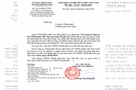 Hà Nội: Làm rõ thông tin "giả danh công an thu phí lốt bán cây cảnh Tết giá cao”