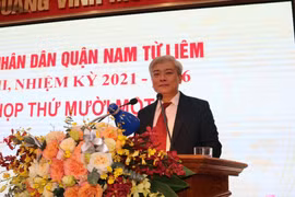 Phê chuẩn kết quả bầu ông Mai Trọng Thái làm Chủ tịch UBND quận Nam Từ Liêm 