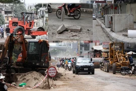 Hà Nội: Cận cảnh tuyến đường "đau khổ" Vũ Trọng Phụng sắp về đích
