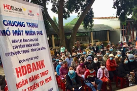 HDBank tiếp tục tài trợ kinh phí phẫu thuật cho 300 bệnh nhân nghèo