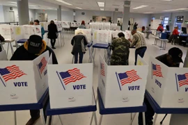 [Ảnh] Toàn cảnh Ngày bầu cử Tổng thống 3-11 của nước Mỹ