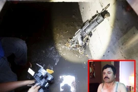 Cận cảnh đường cống bẩn thỉu trùm ma túy El Chapo chui lủi trước khi bị bắt lại