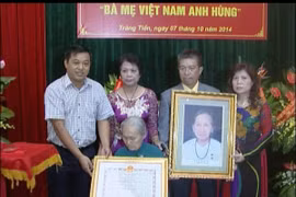 Phong tặng, truy tặng danh hiệu Bà mẹ Việt Nam Anh hùng