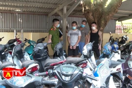 Đấu tranh mạnh với tội phạm trộm xe máy vùng giáp ranh