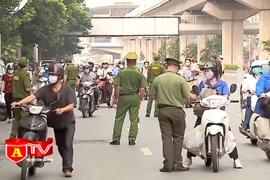 CATP Hà Nội thành lập thêm 6 tổ công tác tuần tra kiểm soát phòng chống dịch Covid-19