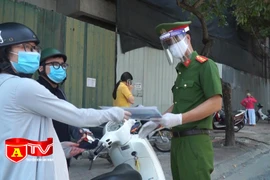 Thống nhất các loại giấy tờ đi đường trong thời gian giãn cách