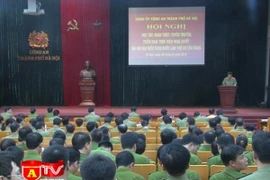 Cụ thể hóa Nghị quyết vào chương trình hành động của lực lượng CAND