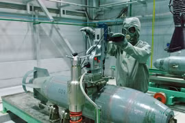 Nga tiêu huỷ hoàn toàn kho vũ khí hoá học vào năm 2020