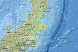 15 người bị thương sau trận động đất 7,4 độ richter ở Nhật Bản